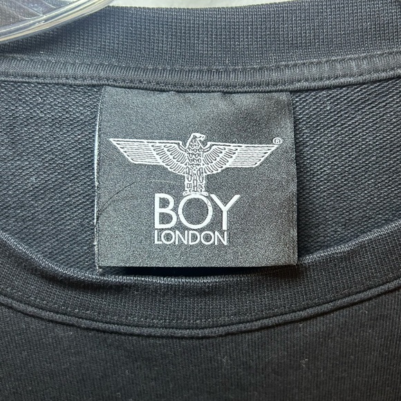 Boy London "I will change the world" oversized crewneck zipper sweater - Picture 2 of 10